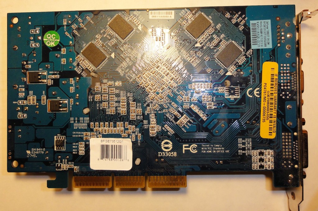 Geforce 7300GT Back