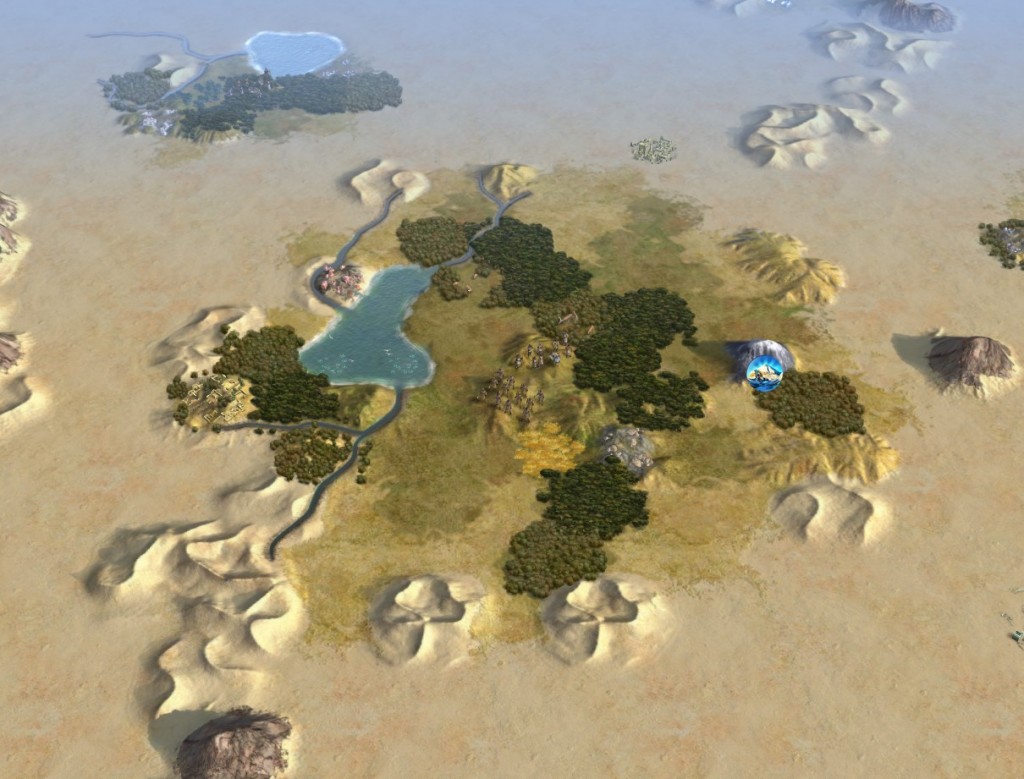 In-game Desert