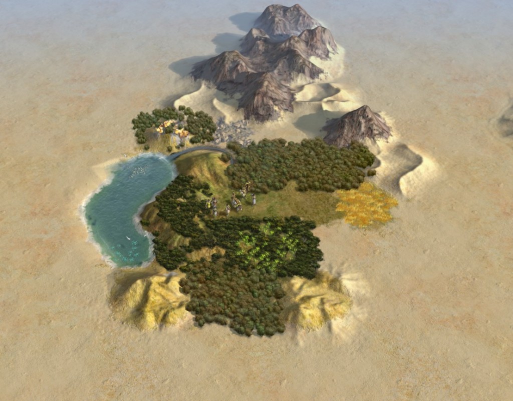 In-game Desert